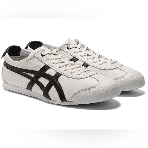 🆕 Onitsuka Tiger Mexico 66 White/Black Sneakers