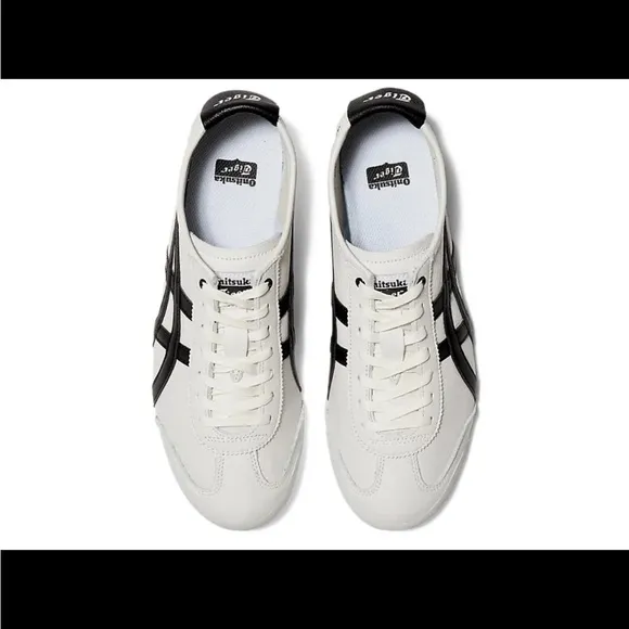 🆕 Onitsuka Tiger Mexico 66 White/Black Sneakers