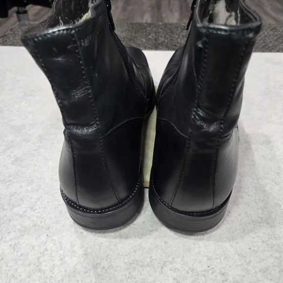 🐢 Romano Sicari Leather Boots. Size 43/10 Vero Cuolo Made in Italy.