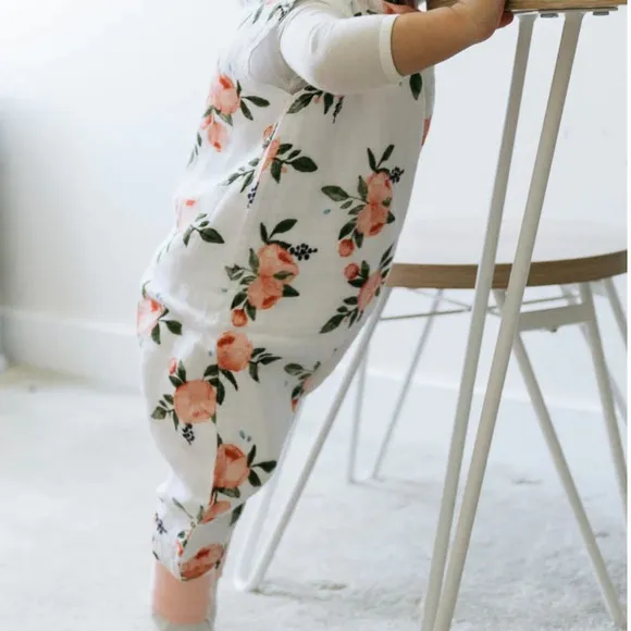 2 Little Unicorn Muslin Rompers