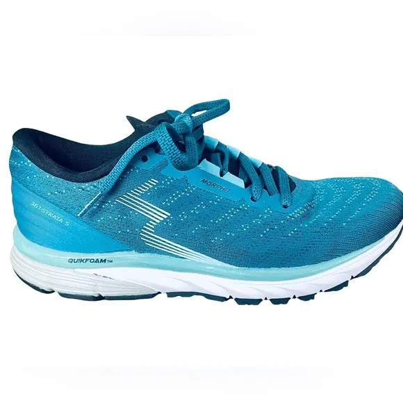 361 Degrees Strata 5 Women’s Running Shoes Blue Size 7.5