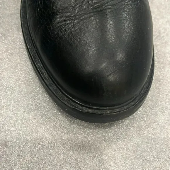 [6]Aquatalia  Bree Black Leather Ankle Waterproof Boots