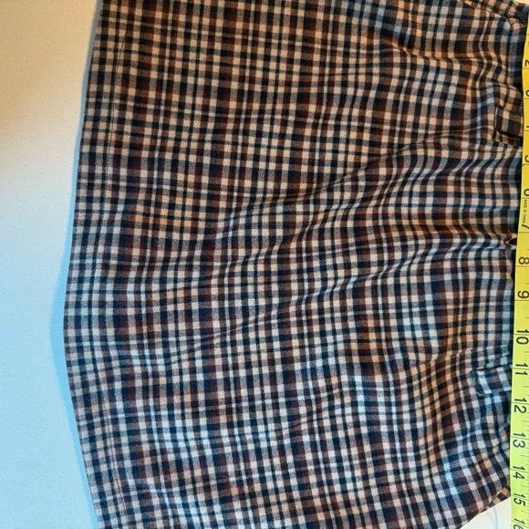Abercrombie &amp; Fitch Plaid Skort with Inner Shorts | Size M