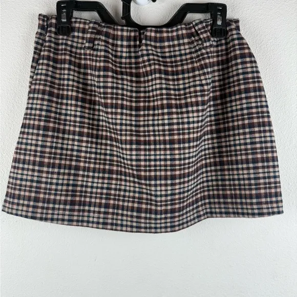 Abercrombie &amp; Fitch Plaid Skort with Inner Shorts | Size M