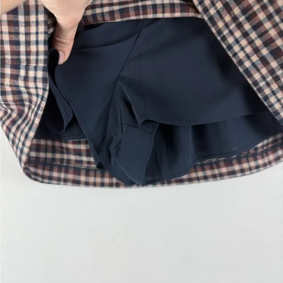 Abercrombie &amp; Fitch Plaid Skort with Inner Shorts | Size M