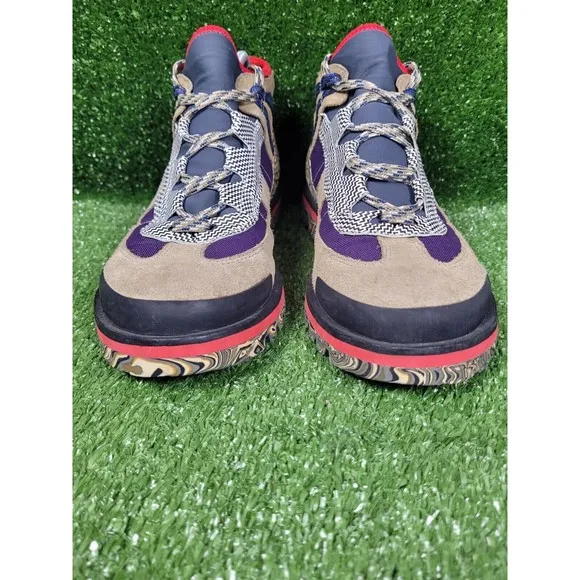Acne Studios Bla Konst Multicolor Hiking Boots Made In Italy Mens US 11‎ EU 44