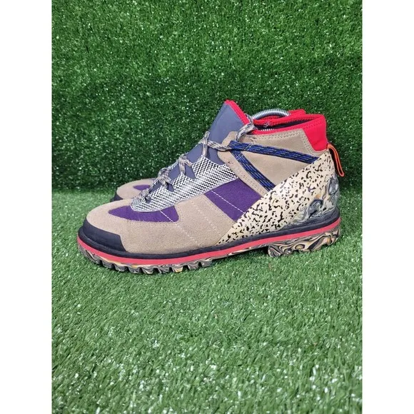 Acne Studios Bla Konst Multicolor Hiking Boots Made In Italy Mens US 11‎ EU 44
