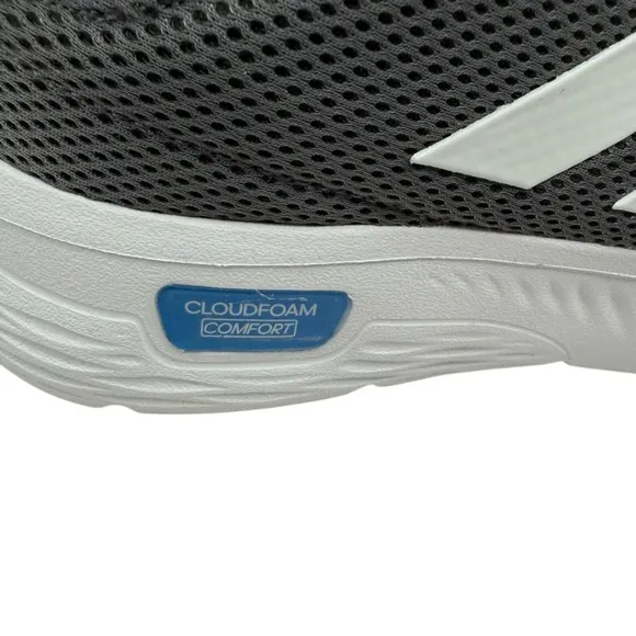 Adidas CLOUDFOAM COMFY Running Men's Sneakers Shoes Black / White SIZE 9.5