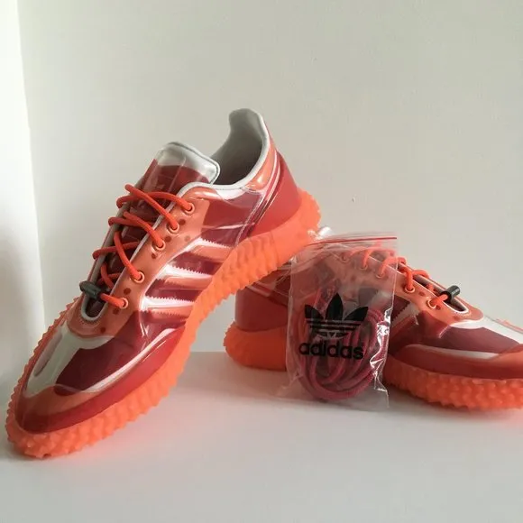Adidas collaboration Craig Green red orange Polta AKH I special edition sneakers