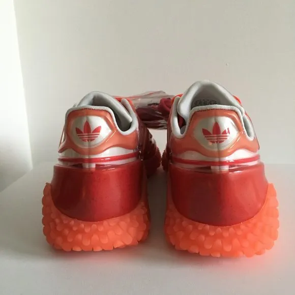 Adidas collaboration Craig Green red orange Polta AKH I special edition sneakers