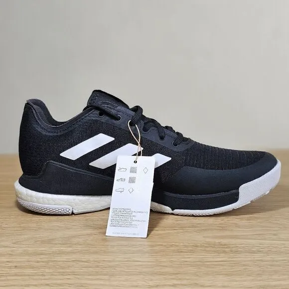 Adidas Crazyflight Low Volleyball Shoes Black White Women's 8 Boost FY1638 New