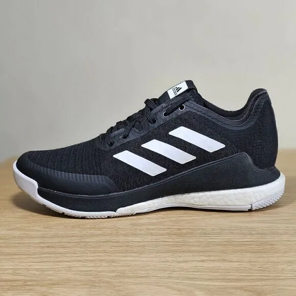 Adidas Crazyflight Low Volleyball Shoes Black White Women's 8 Boost FY1638 New