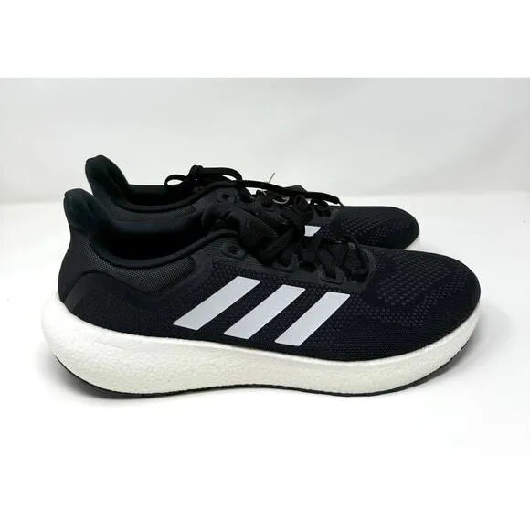Adidas Men Shoes Pureboost 22 , Black/White/Carbon, Size 13