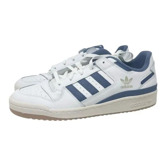 Adidas Men’s Forum Low CL IH7829 Core White / Royal Blue Size 13