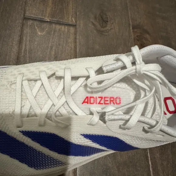 ADIDAS Men's White and Blue Running Shoes Size 12 Lightstrike Pro Adizero Sports