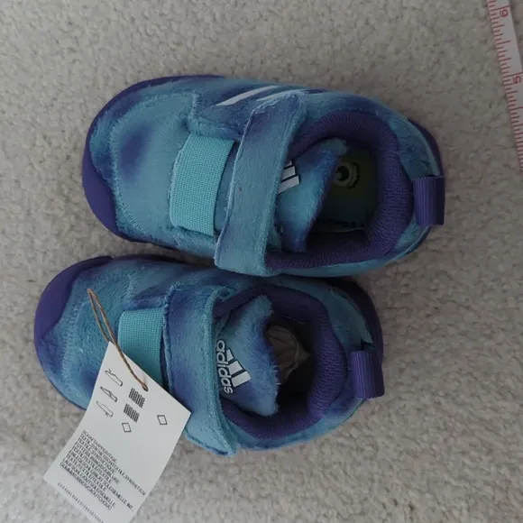 Adidas Monsters Inc tennis shoes