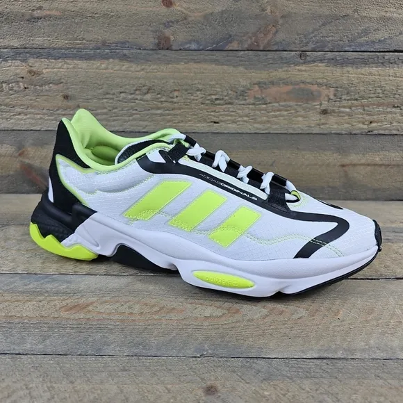adidas Ozweego Pure Originals Men's Shoes Sneakers White/Solar Yellow/Black
