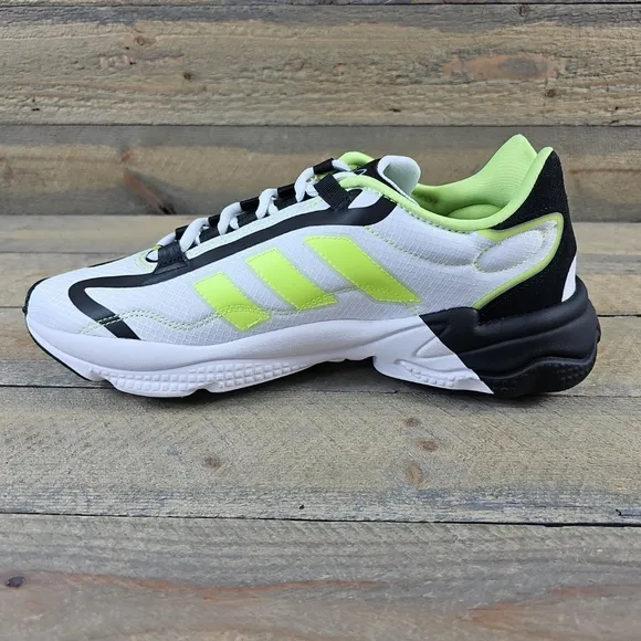 adidas Ozweego Pure Originals Men's Shoes Sneakers White/Solar Yellow/Black