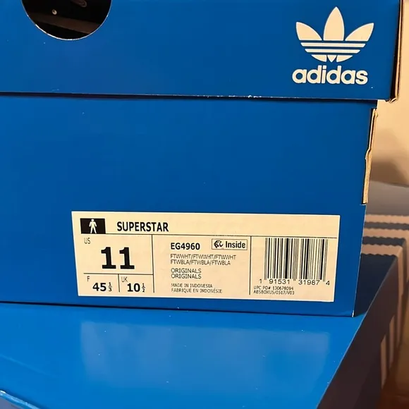 ADIDAS Superstar Triple-White Shoes