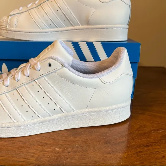 ADIDAS Superstar Triple-White Shoes