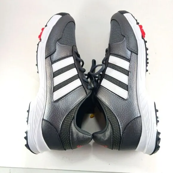 Adidas Tech Response 2.0 Golf Shoe. Lace Up. NWT. Grey/White. Men's 9...........