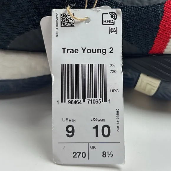 Adidas Trae Young 2 Chinese New Year Mens Red Black Shoes Sneakers IF2163