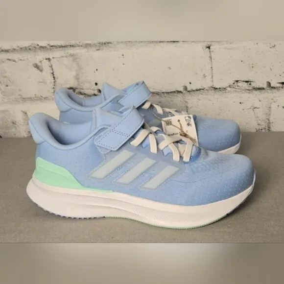 Adidas UltraRun 5 EL C Kids Blue Running Shoes NWT