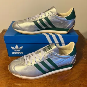 ADIDAS Women's Country OG Silver Shoes