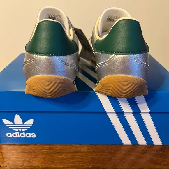 ADIDAS Women's Country OG Silver Shoes