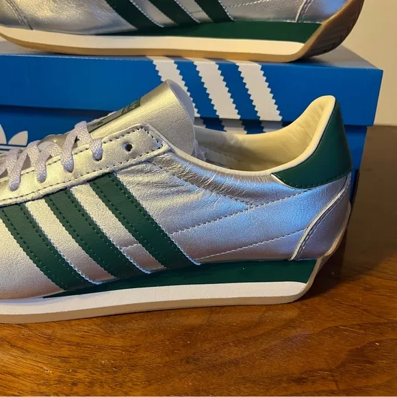 ADIDAS Women's Country OG Silver Shoes