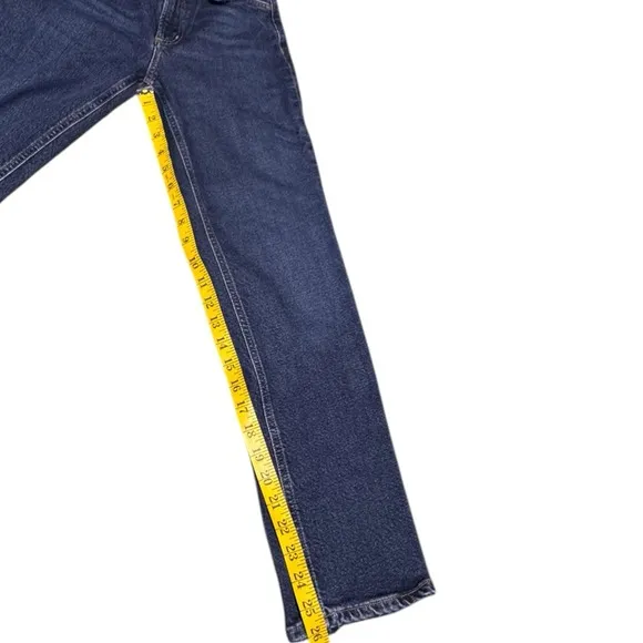 AGOLDE Classic Modern Kye Straight Leg Crop Denim Jean Mid-Rise Size 24