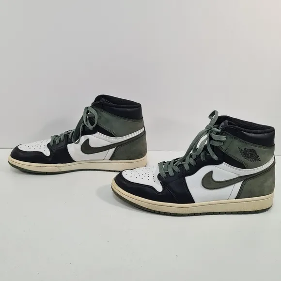 Air Jordan 1 Retro High OG “Clay Green” 2018 555088-135 Men’s Size 13 Sneakers