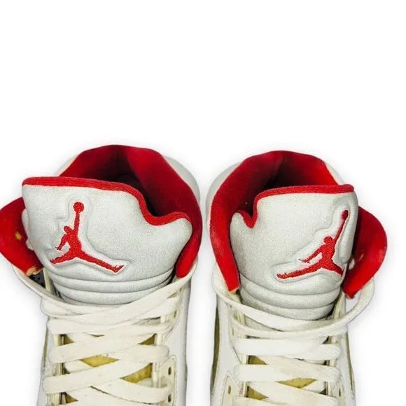 Air Jordan 5 Retro GS 2013 'Fire Red' 440888-100 Youth 4.5