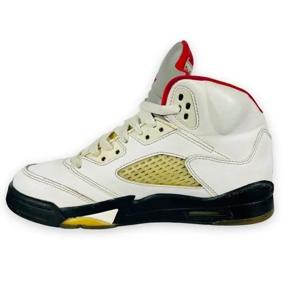 Air Jordan 5 Retro GS 2013 'Fire Red' 440888-100 Youth 4.5