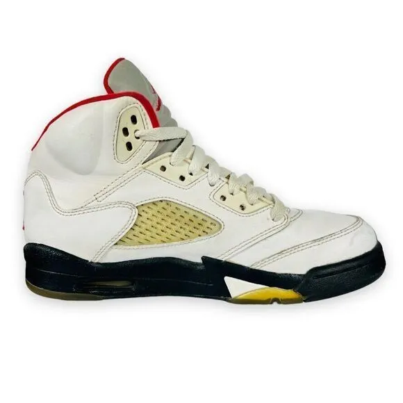 Air Jordan 5 Retro GS 2013 'Fire Red' 440888-100 Youth 4.5