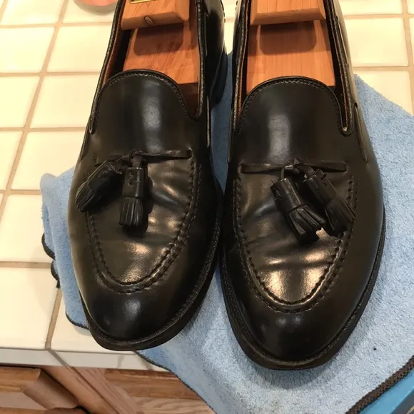 Alden/for Brooks Brother 00030 black Shell Cordovan 9.5/D used conditions