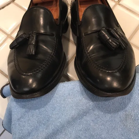 Alden/for Brooks Brother 00030 black Shell Cordovan 9.5/D used conditions