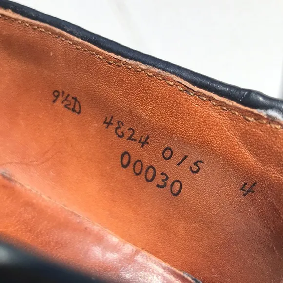 Alden/for Brooks Brother 00030 black Shell Cordovan 9.5/D used conditions