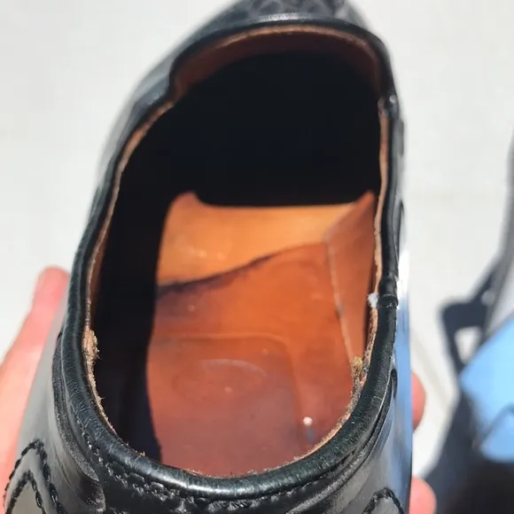 Alden/for Brooks Brother 00030 black Shell Cordovan 9.5/D used conditions