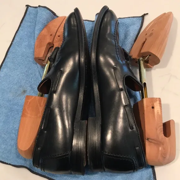 Alden/for Brooks Brother 00030 black Shell Cordovan 9.5/D used conditions