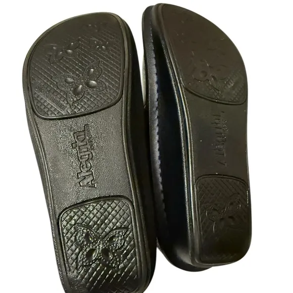 ALEGRIA Debra Electrified Sz38/8 Leather Professional NurseCNA Comfort Shoe