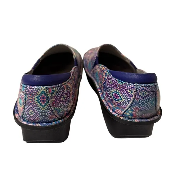 ALEGRIA Debra Electrified Sz38/8 Leather Professional NurseCNA Comfort Shoe