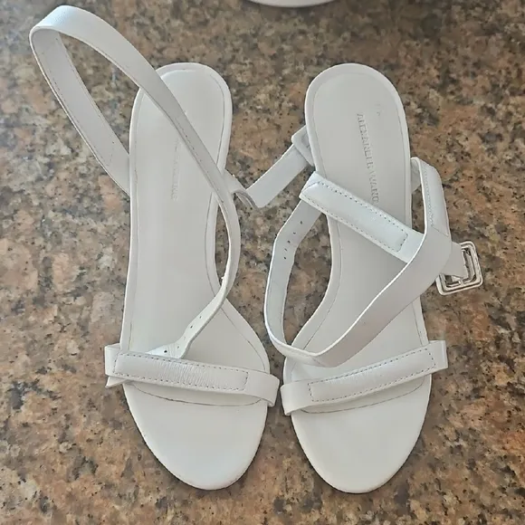 Alexander Wang White Strappy Sandals