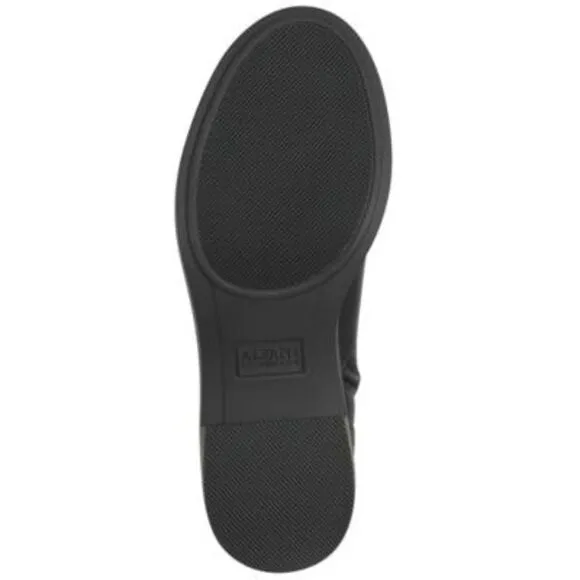 ALFANI Womens Black Buckle Accent Chantal Round Toe Block Heel Heeled Boots 11 M
