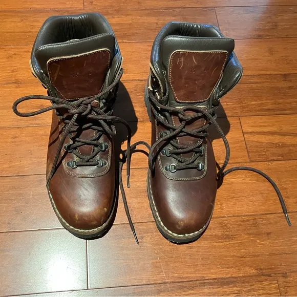 Alico Brown Leather Hiking Ankle Boots Mens Size 13