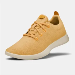 Allbirds Mens Wool Runner Tuke Yellow Running Shoes Size 9