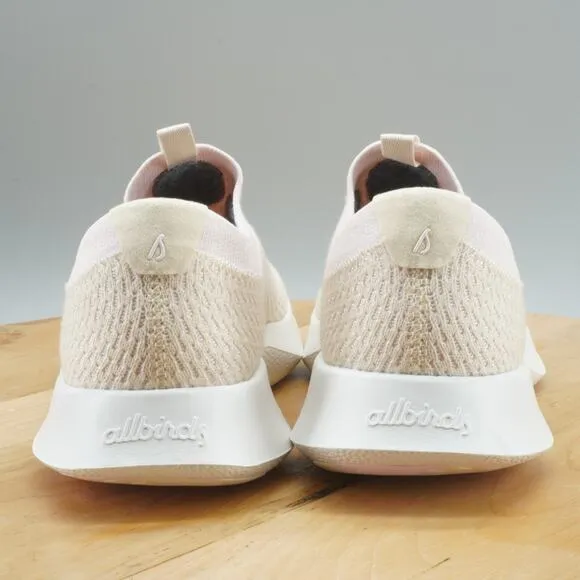 Allbirds Tree Dasher Relay Womens Size 7 Shoes Soft Pink Laceless Sneakers