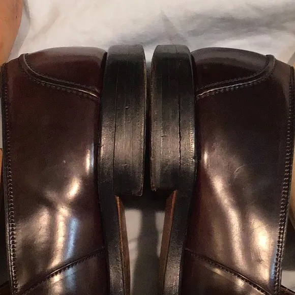 Allen Edmonds Randolph shell cordovan 4889 burgund