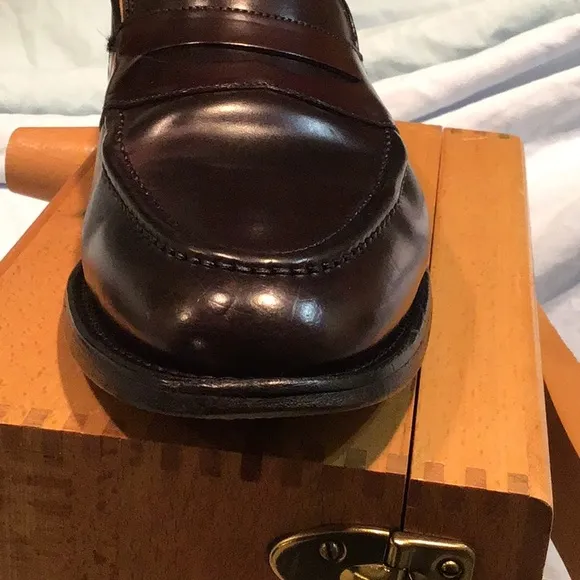 Allen Edmonds Randolph shell cordovan 4889 burgund