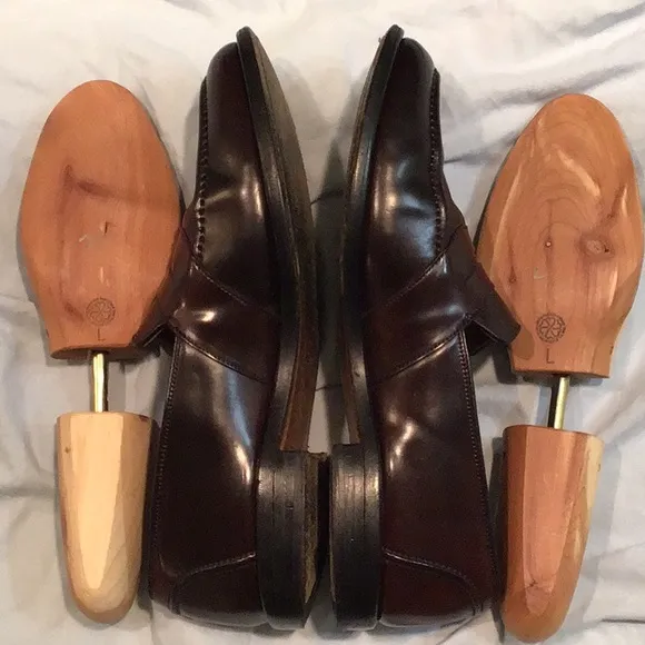 Allen Edmonds Randolph shell cordovan 4889 burgund
